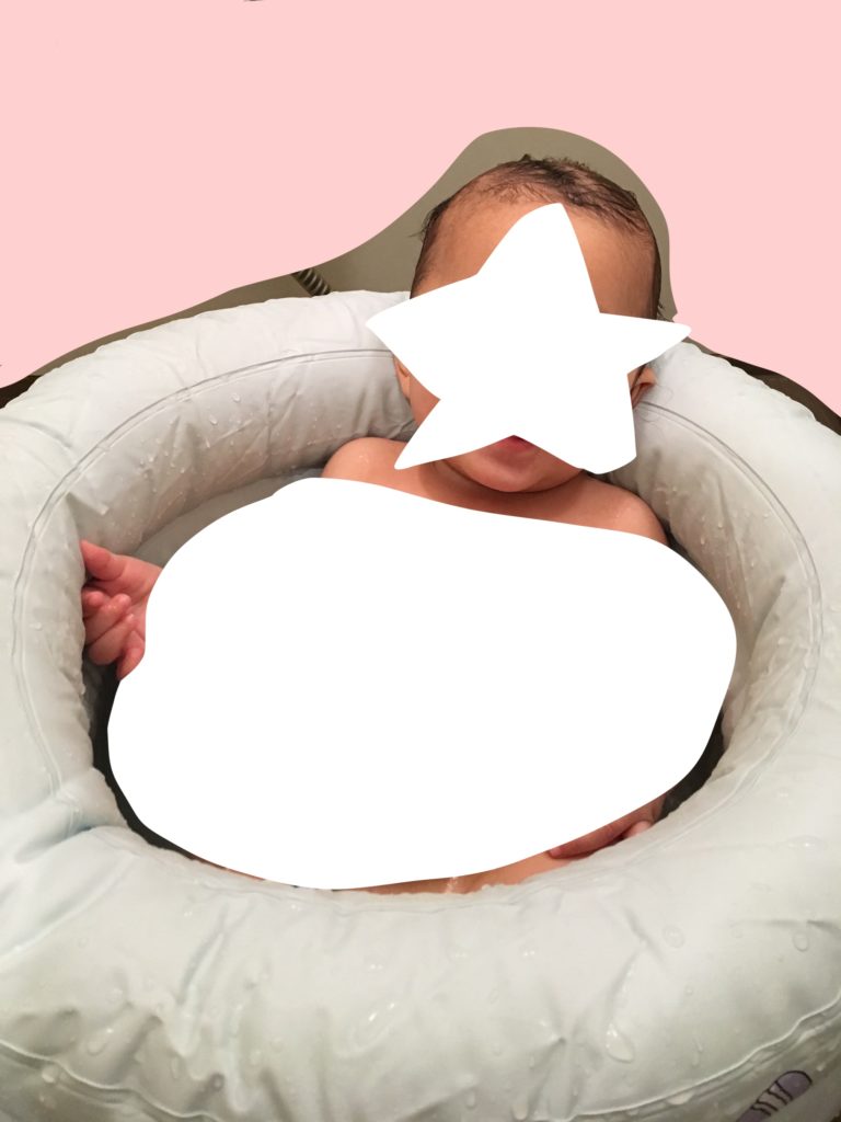 マカロンバスを使っている息子